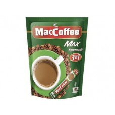 Растворимый кофе MACCOFFEE крепкий 3 в 1, 20X16г, 1 штука