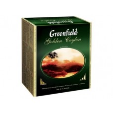 Чай GREENFIELD Golden Ceylon черный, 100 пак., 1 упаковка