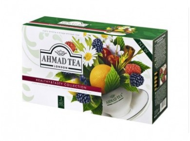 Чай пакетированный AHMAD TEA Фруктовый/Травяной Промо-набор, 110г, 1 штука