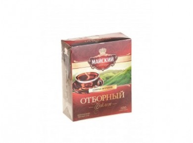 Чай МАЙСКИЙ черный отборный, 100х2г, 1 штука