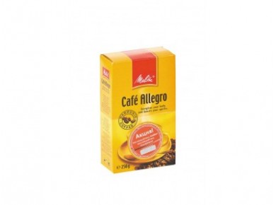 Молотый кофе MELITTA Allegro, 250г, 1 штука