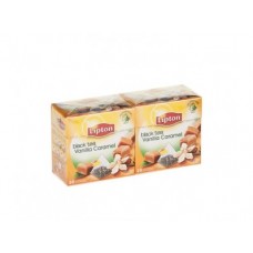 Чай LIPTON Vanilla Caramel черный, 20х1,7г, 2 штуки