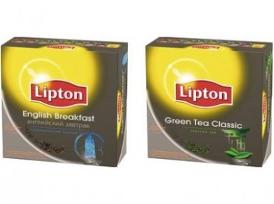 Чай  LIPTON english breakfast пакетированный, 2г*100шт, 1 упаковка