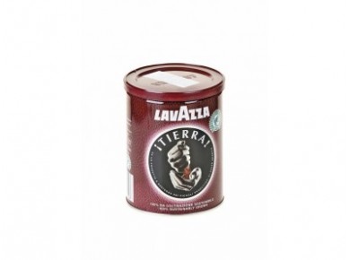 Молотый кофе LAVAZZA Tierra, 250г, 1 штука