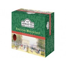 Чай AHMAD english breakfast черный, 100x2г, 1 штука
