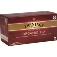Чай TWININGS Organic черный, 25*2г, 2 упаковки