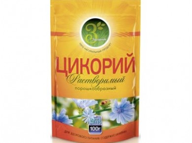 Цикорий ЗДРАВНИК И ЦЕЛЕБНИК, в ассортименте, 100г - 110г, 1 штука