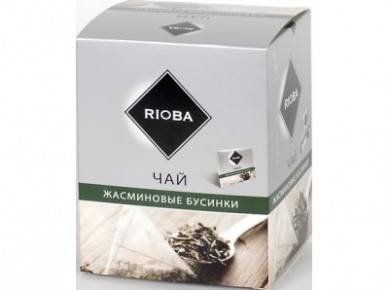 Чай RIOBA зеленый пакетированный, 20х2г, 1 штука
