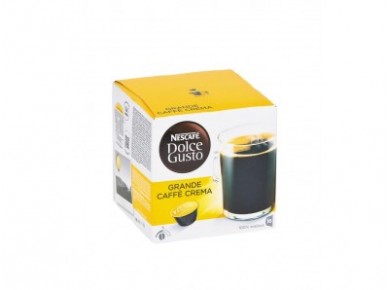 Капсулы NESCAFE Dolce Gusto Grande Caffe Crema, 128г, 1 штука
