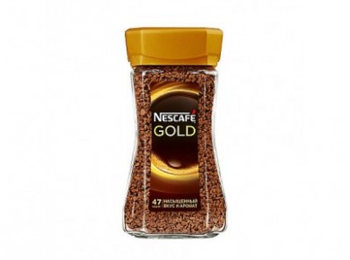 Растворимый кофе NESCAFE gold, 95г, 1 штука