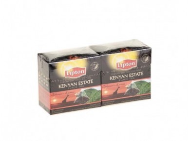 Чай LIPTON кенийский черный, 20х2г, 2 штуки