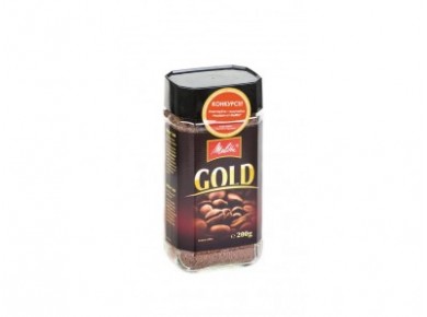 Растворимый кофе MELITTA gold, 200г, 1 штука