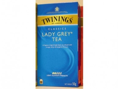 Чай черный TWININGS Lady grey, 25х2г, 1 штука