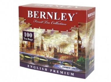 Чай BERNLEY enlgish премиум, 100х2г, 1 штука