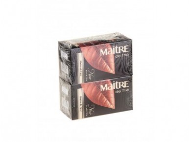 Чай MAITRE мэтр de lux черный, 25х2г, 2 упаковки
