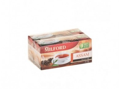 Чай MILFORD черный ассам, 20х1,75г, 2 упаковки