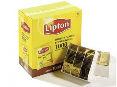 Чай LIPTON yellow label черный пакетированный, 1000х1,8г, 1 коробка