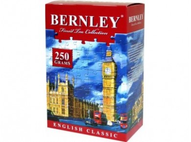 Чай BERNLEY enlgish classic черный, 250г, 1 штука