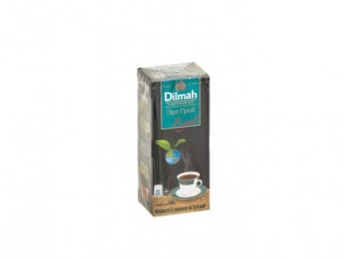 Чай DILMAH эрл грей черный с бергамотом, 25х2г, 1 штука