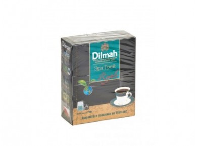 Чай DILMAH эрл грей черный с бергамотом, 100х2г, 1 штука