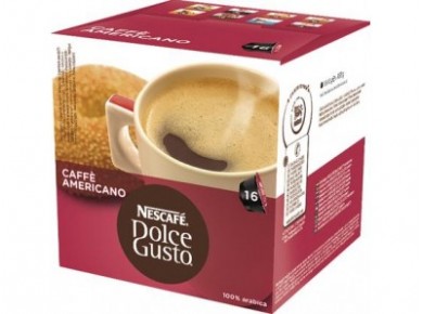 Капсулы NESCAFE dolce gusto американо, 160г, 1 штука