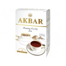Чай AKBAR черный золотая серия, 250г, 1 штука