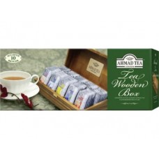 Чайная шкатулка AHMAD tea ассорти 10 вкусов, 10х10х2г, 1 штука