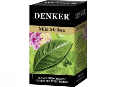 Чай DENKER Mild Melissa зеленый, 20х2г, 1 штука