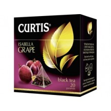 Чай CURTIS isabella grape в пакетиках, 20Х1,8Г ЧАЙ ЧЕР КЕРТИС  ГРЕЙП, 1 штука