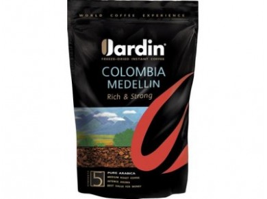 Растворимый кофе JARDIN Colombia Medellin, 280г, 1 штука