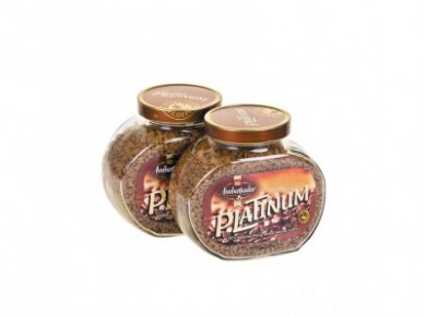 Растворимый кофе AMBASSADOR Platinum, 95г, 2 штуки