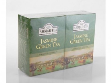 Чай листовой AHMAD зеленый с жасмином, 250 г, 2 упаковки