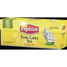 Чай LIPTON черный earl grey, 25*2г, 3 упаковки