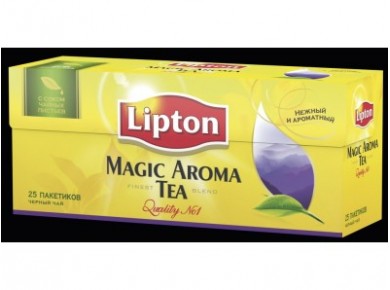 Чай LIPTON Magic Aroma, 25х2г, 3 упаковки