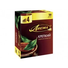 Чай черный ЛИСМА Крепкий 100х2г, 1 штука