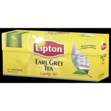 Чай черный LIPTON Earl Grey, 25х2г, 1 штука