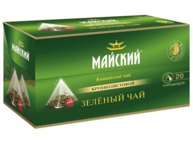 Чай МАЙСКИЙ черный Корона Российской Империи, 20х2г, 1 штука