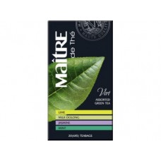 Чай MAITRE зеленый ассорти Класик, 40г, 1 штука