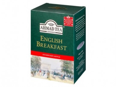 Чай черный AHMAD TEA листовой Английский завтрак, 200г, 2 упаковки