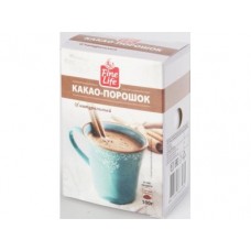Какао-порошок FINE LIFE натуральный, 100г, 1 штука