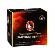 Чай ПРИНЦЕССА НУРИ Высокогорный Черный, 100х2г, 1 штука