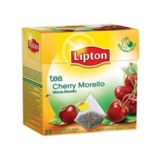 Чай LIPTON Cherry Morello, 20х1.7г, 2 упаковки