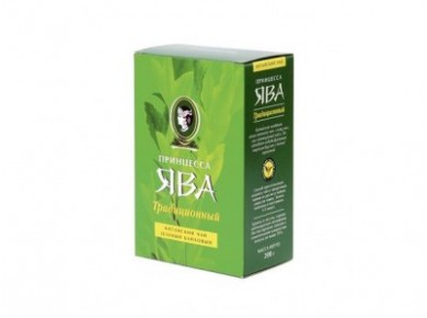 Чай ПРИНЦЕССА ЯВА зеленый листовой, 200г, 1 штука