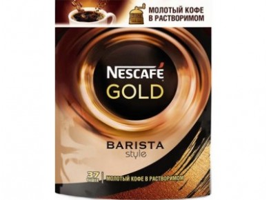 Растворимый кофе NESCAFE Gold Barista style, 75г, 1 пакет