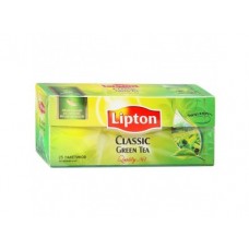Чай LIPTON зеленый classic, 25*1,7г, 3 упаковки