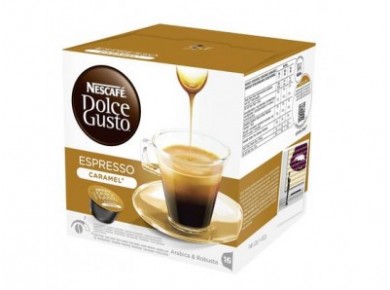 Капсулы Nescafe DOLCE GUSTO Espresso Caramel, 83,2г, 1 штука