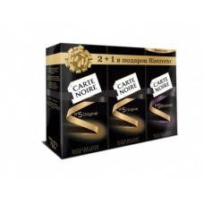 Молотый кофе CARTE NOIRE промо-упаковка, 750г, 1 штука