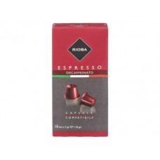 Капсулы RIOBA Decaffeinato, 10х5г, 1 штука