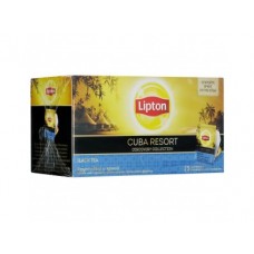 Чай черный LIPTON Cuba resort, 25х2г, 1 штука