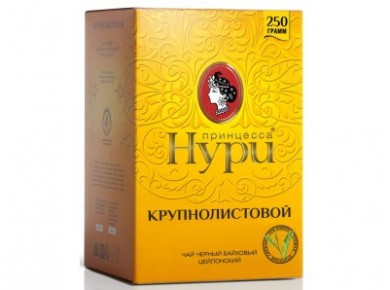 Чай ПРИНЦЕССА НУРИ крупнолистовой, 250г, 1 штука